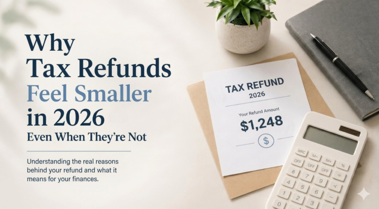 Why Tax Refunds Feel Smaller in 2026 – Even When They Aren’t