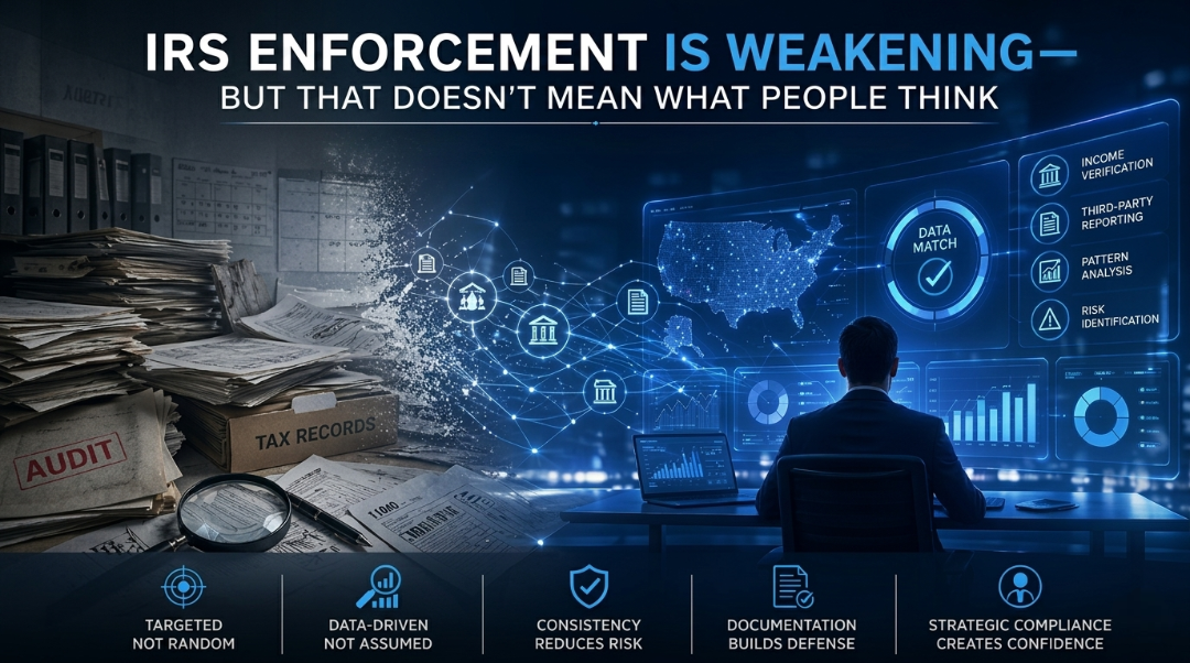 IRS Enforcement Is Weakening - But That Doesn’t Mean What People Think