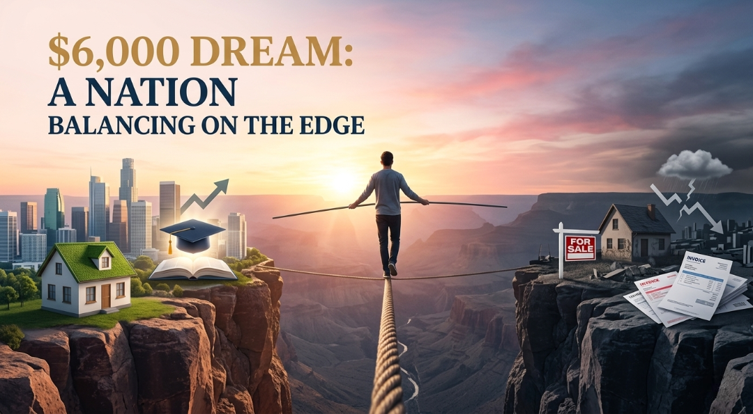 The $6,000 Dream A Nation Balancing on the Edge