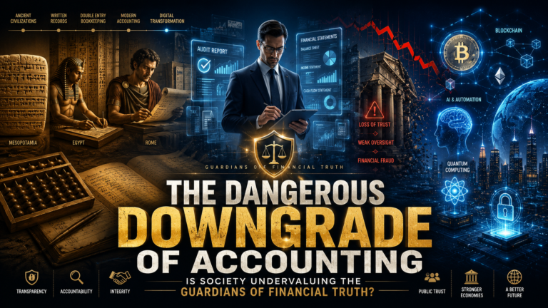 The Dangerous Downgrade of Accounting
