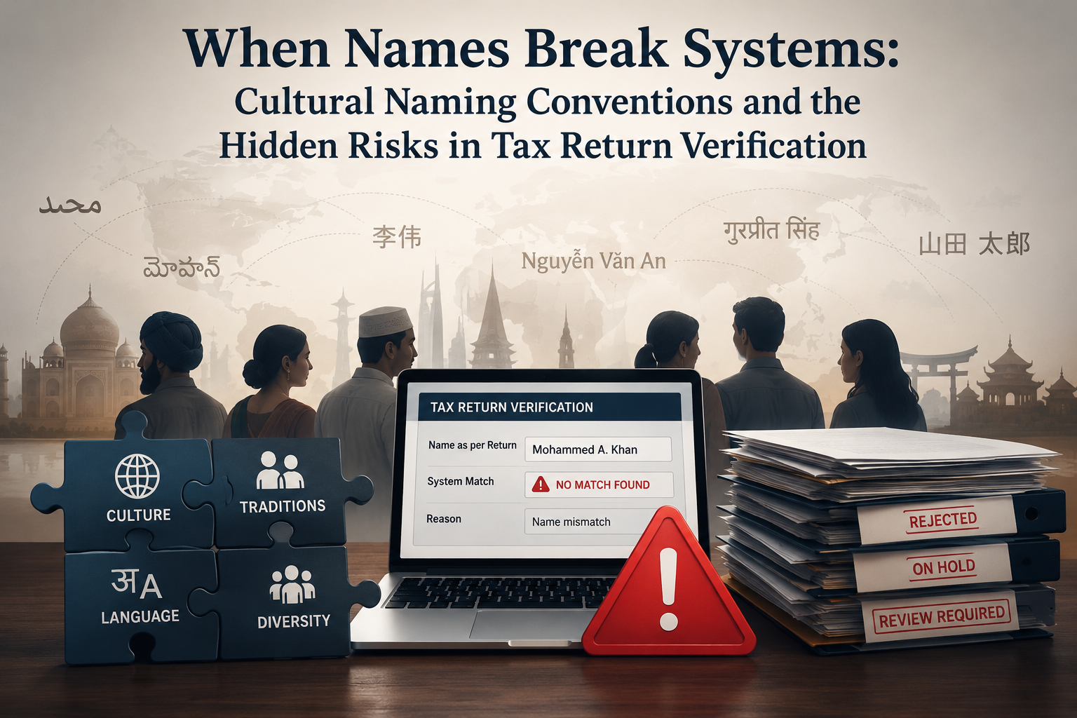 When Names Break Systems Cultural Naming Conventions and the Hidden Risks in Tax Return Verification